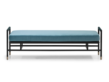 V245 - Upholstered bench by formitalia luxury group - view 2